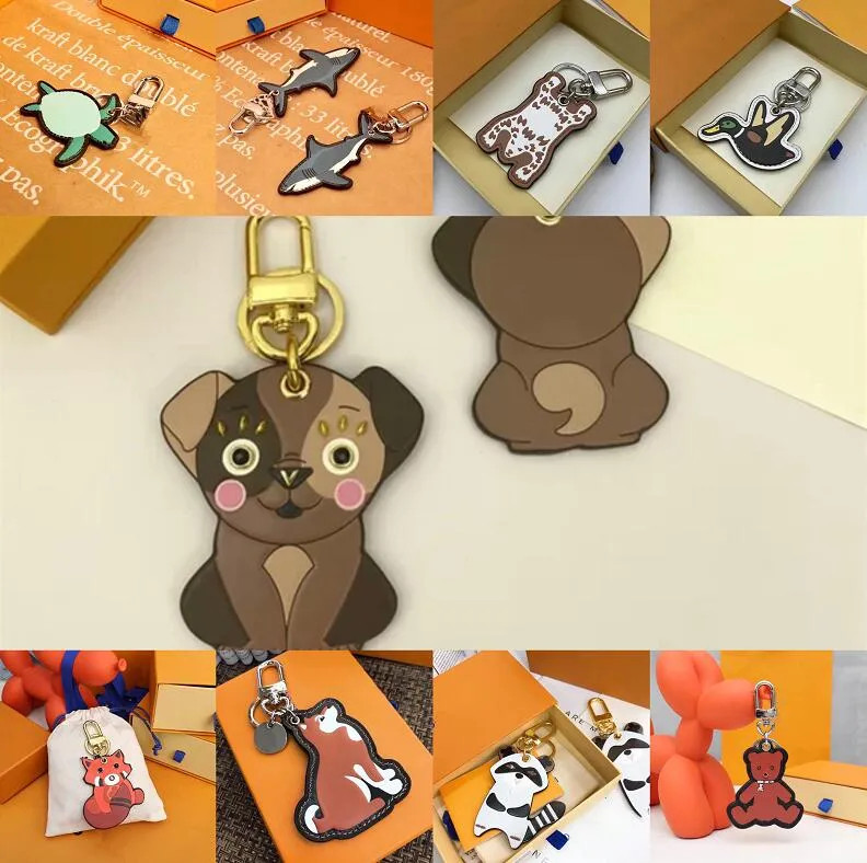 Save Big on Bulk Cartoon Elephant Keychain Classic Cartoon Cute Tiger Keychain Wallet Keyring Des... | DHGate