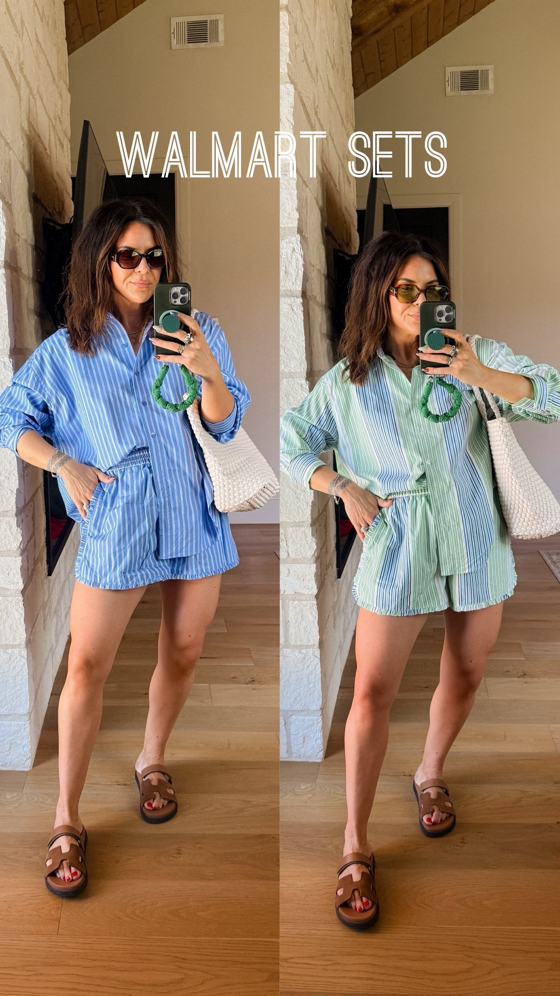These are some of the best sets I’ve come across!  The details on the shorts and the fit is 12/10 
Top: XL
Bottoms: large

#LTKOver40 #LTKootd #LTKMidsize