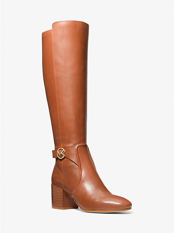 Carmen Leather Riding Boot | Michael Kors CA