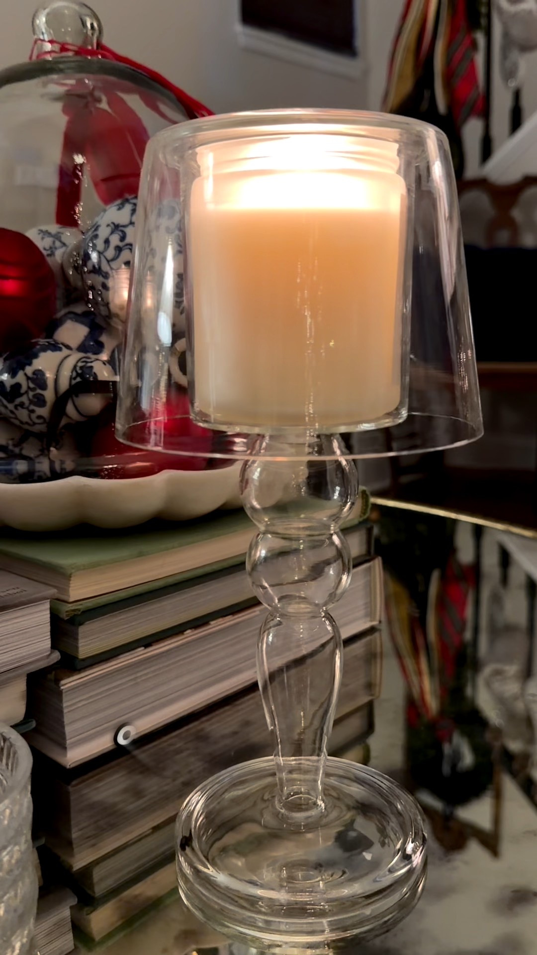 Okay but the glow?? I’d buy this again and again, in multiple sizes! It’s simple, timeless, and adds the coziest ambiance in the evenings. This is  a really good find that I’ll use year-round.

#LTKGiftGuide #LTKFindsUnder100 #LTKHome