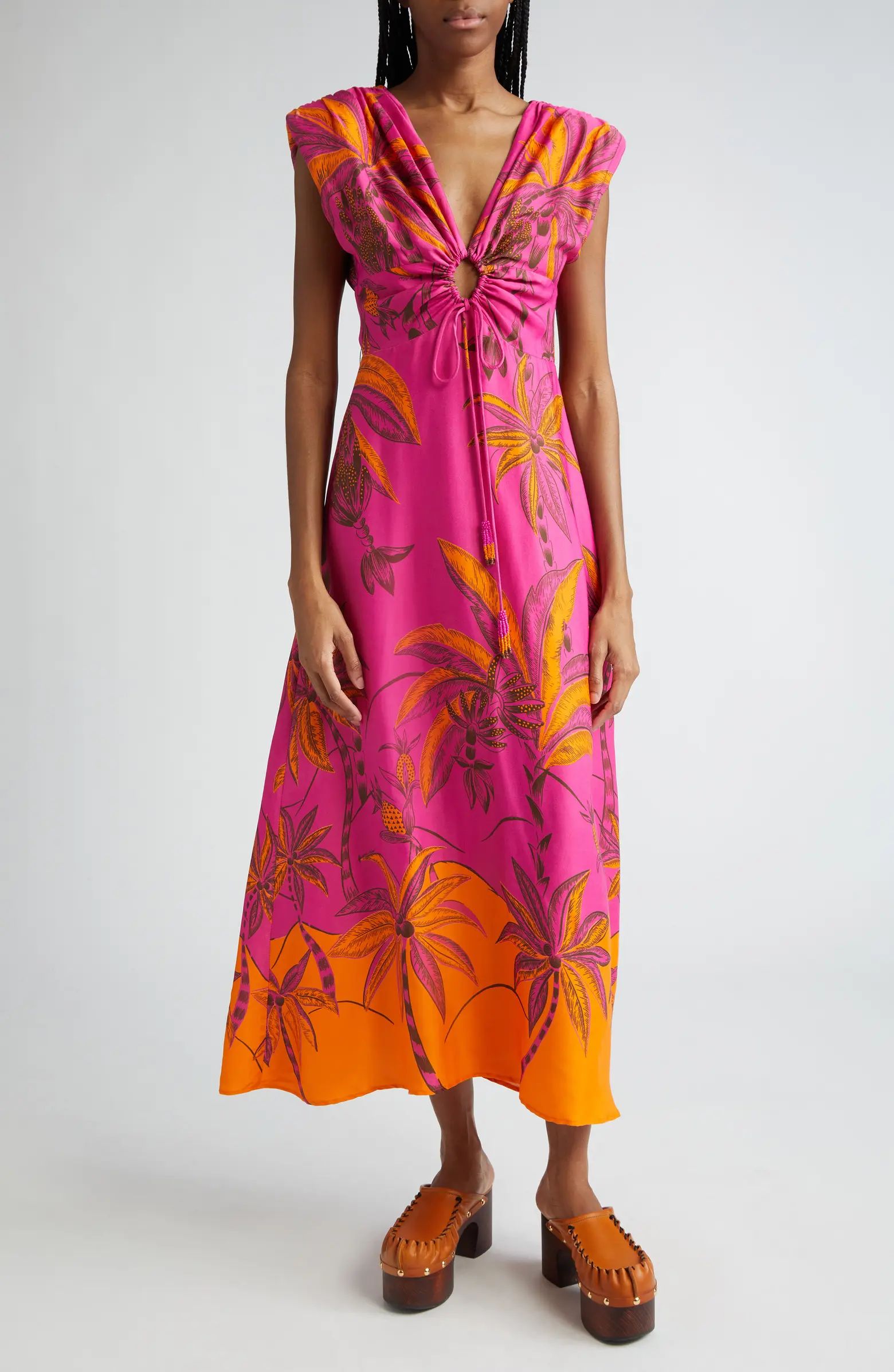 FARM Rio Beach Forest Print Maxi Dress | Nordstrom | Nordstrom