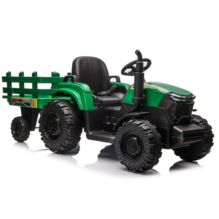 Joyracer 24V Kids Ride on Tractor Car with Remote Control 400W Motor, 9 AH Battery Powered Ride o... | Walmart (US)