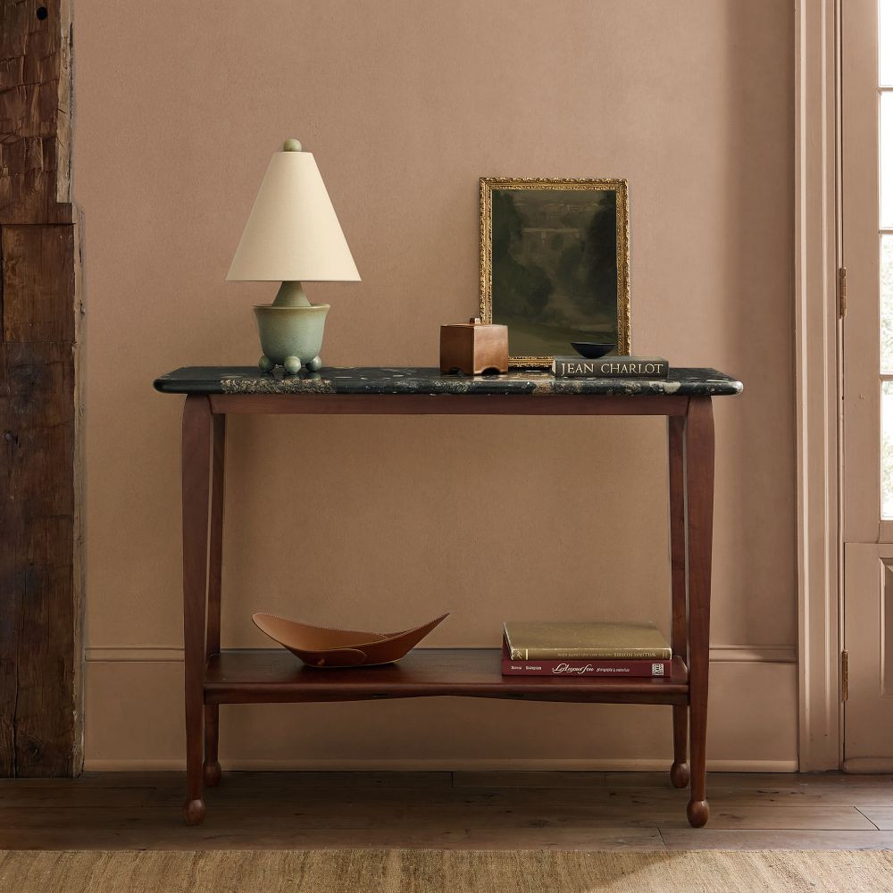 Pierce & Ward Marble Entry Console (42") | West Elm (US)