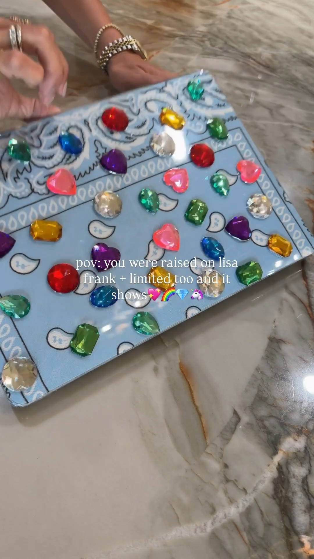most fun craft and cutest result!!! loving this trend of bedazzling EVERYTHING!


rhinestones, laptop case, work, MacBook, tech

#LTKvlog #LTKdayinmylife