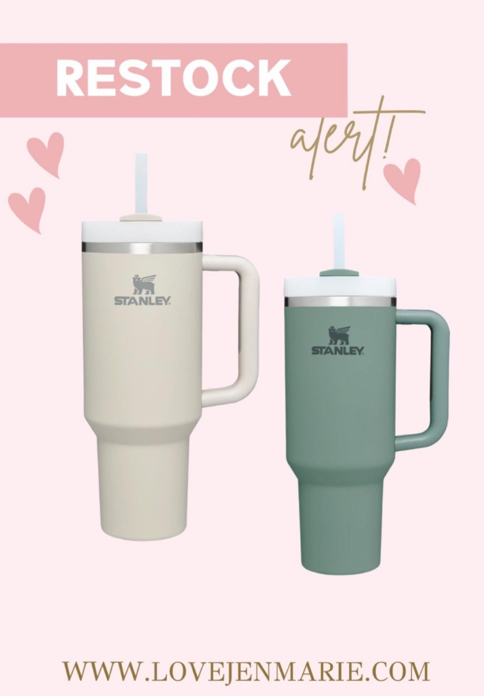 Stanley cup stanley 40 oz quencher matte restock + new color - neutral Stanley cup, travel mug, Stanley mug cream white green 

Follow my shop @love.jen.marie on the @shop.LTK app to shop this post and get my exclusive app-only content!


#LTKtravel #LTKsalealert #LTKSale