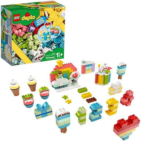 LEGO DUPLO Classic Creative Birthday Party 10958 Imaginative Building Fun for Toddlers; Creative Toy | Amazon (US)