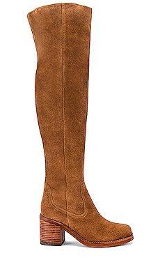 Seychelles Overheard Boot in Cognac Suede from Revolve.com | Revolve Clothing (Global)