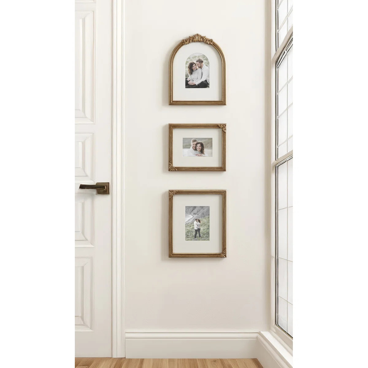 Arendahl Three-Piece Vintage Ornate Picture Frame Set | Wayfair North America
