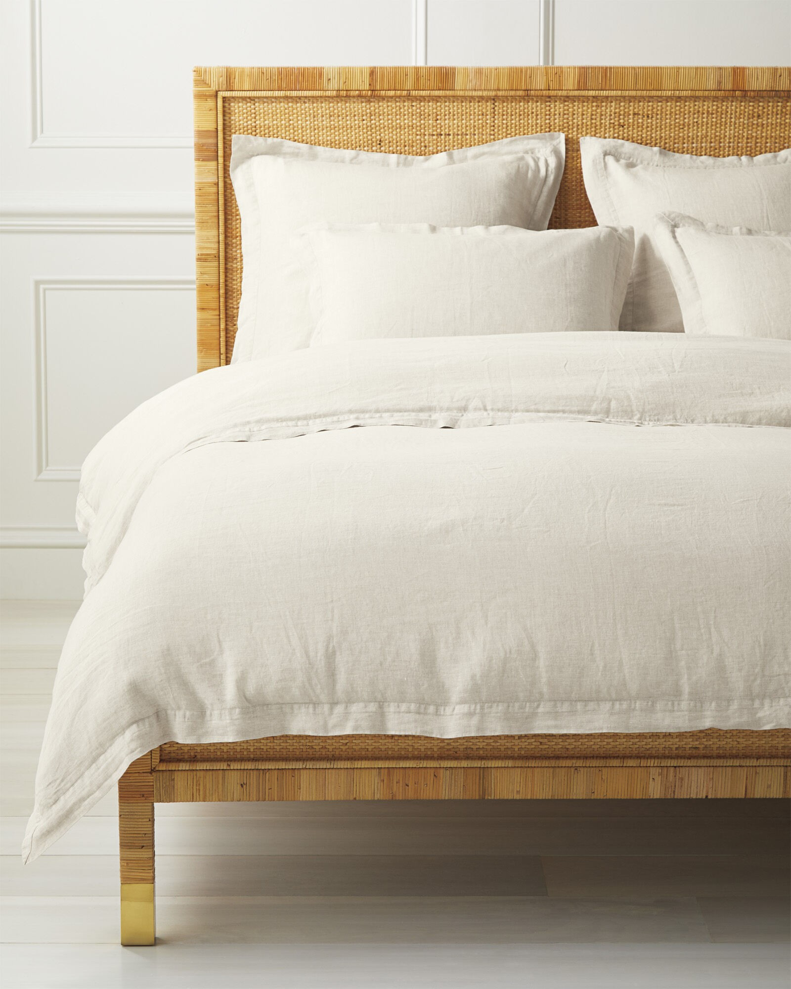 Cavallo Linen Duvet Cover | Serena and Lily