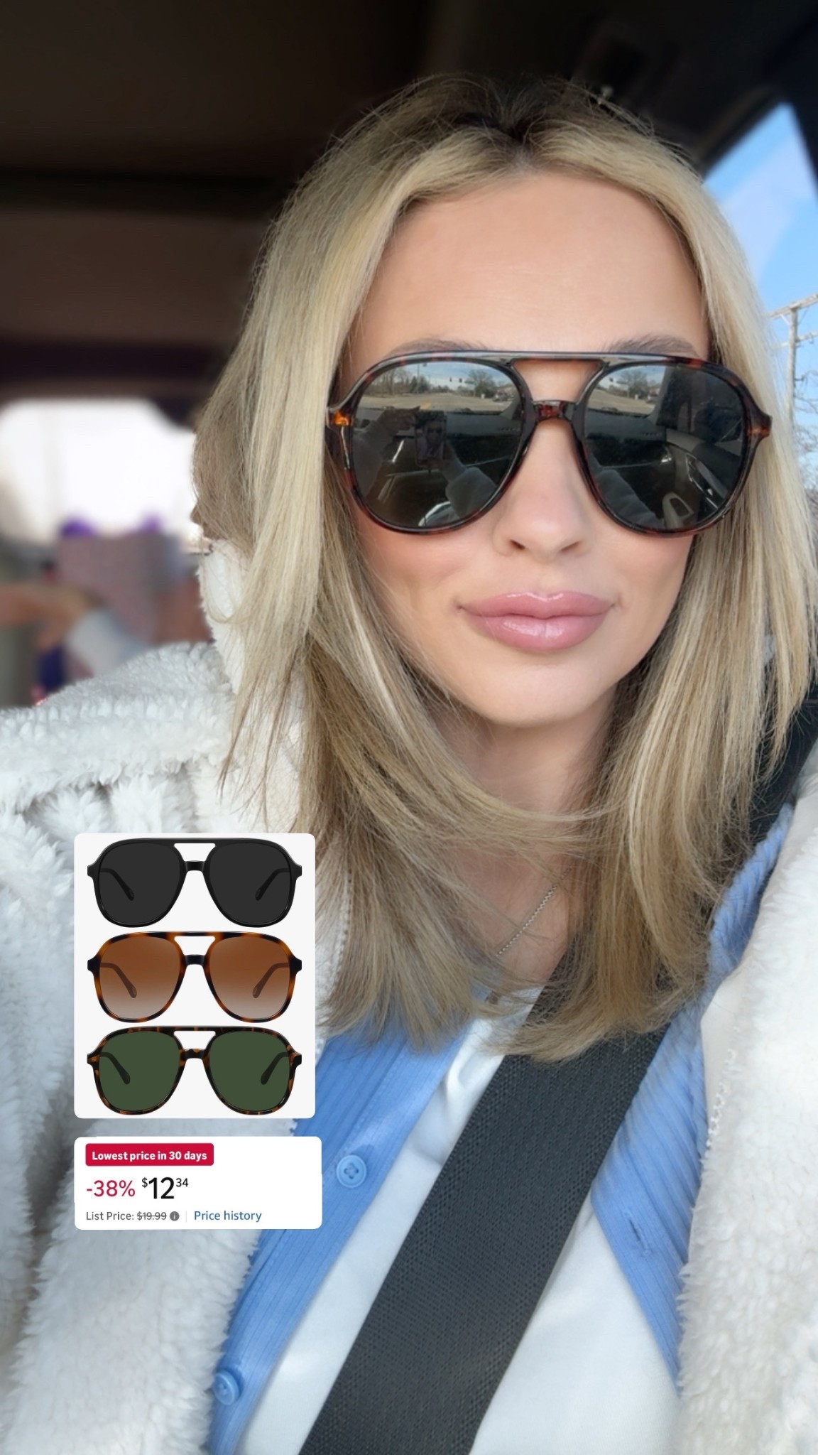 My fav sunnies. 3 pack for only $12 