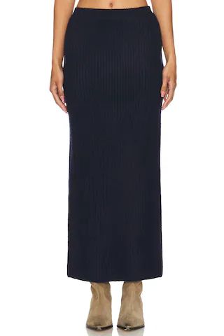 Callahan Mina Maxi Skirt in Navy from Revolve.com | Revolve Clothing (Global)