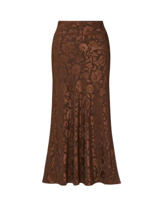 Clover Floral Midi Skirt | Veronica Beard