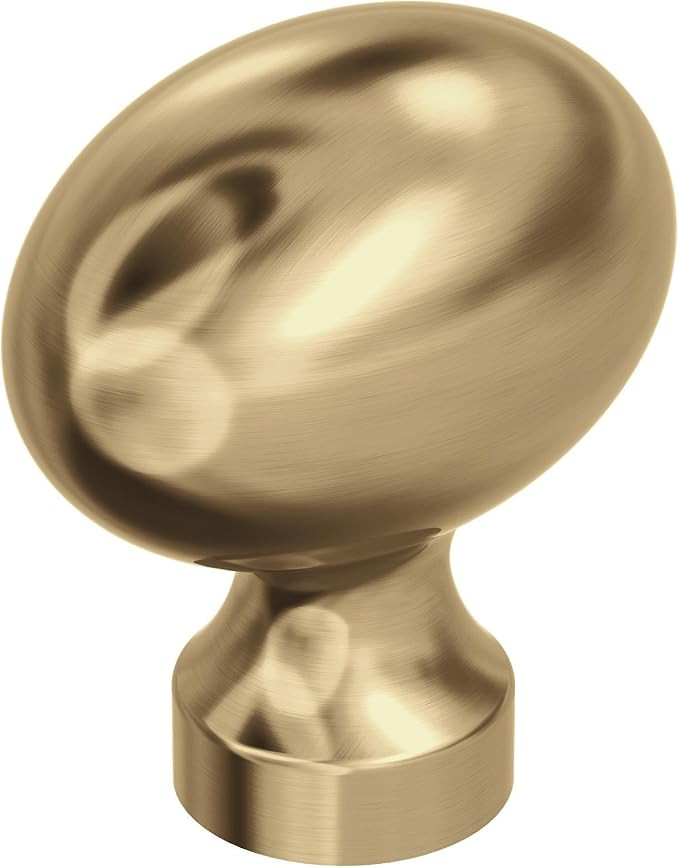 Amerock Vaile 1-3/8 inch (35mm) Length Champagne Bronze Cabinet Knob - 10 Pack | Amazon (US)