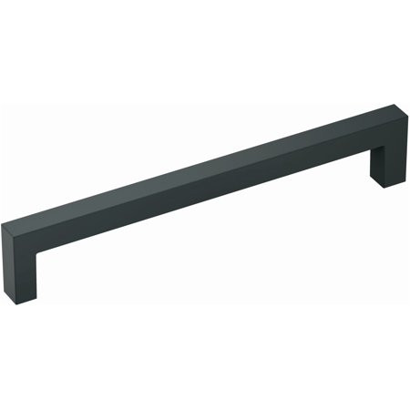 Monument 6-5/16 in (160 mm) Center-to-Center Matte Black Cabinet Pull | Walmart (US)