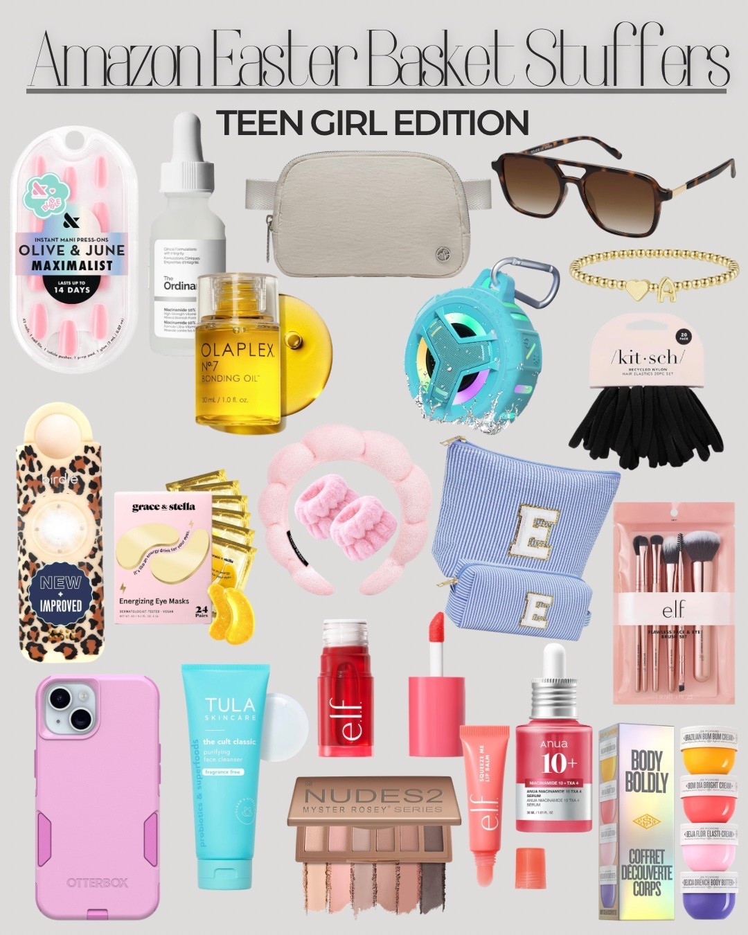 If you just realized Easter is…. next weekend 😅 this one’s for my fellow Type B Mom’s 🫶🏻

Teen girl basket = handled ✔️ cute, trendy, and things she’ll actually use (not just toss aside by Monday 🙃) 

I rounded up the must have goodies (so many on sale!!) so you can throw together a basket that looks like you planned it weeks ago 💅🏼 

#easter #easterbasketstuffers #teengifts #amazon 

#LTKKids #LTKSeasonal #LTKSaleAlert