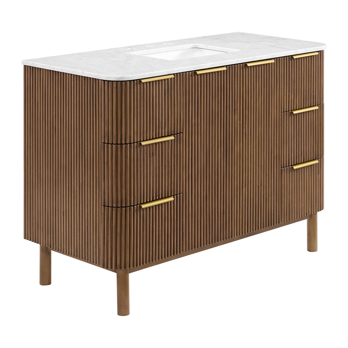 Nova 42" Marble Top Single Sink VanityByJoss & Main4.8Rated 4.8 out of 5 stars.75 ReviewsThis ite... | Wayfair North America