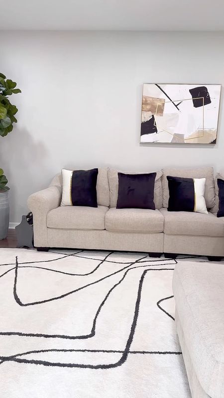 Way day sale. Area rugs. Living room rugs. Abstract rugs. Home decor finds. Neutral home decor. Affordable home. Luxury home for less  

#LTKsalealert #LTKhome #LTKVideo