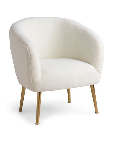 Sherpa Accent Chair | TJ Maxx