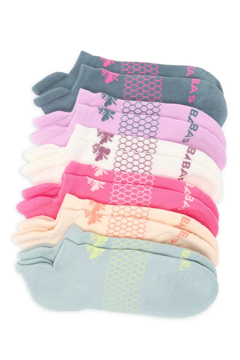 Assorted 6-Pack Solid Ankle Socks (Women) | Nordstrom | Nordstrom