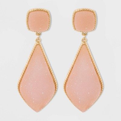 SUGARFIX by BaubleBar Glamorous Druzy Drop Earrings | Target