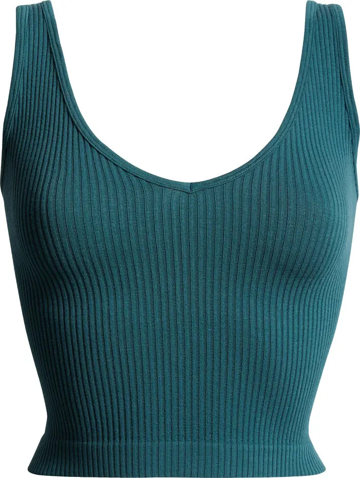 Intimately FP Solid Rib Brami Crop Top | Nordstrom