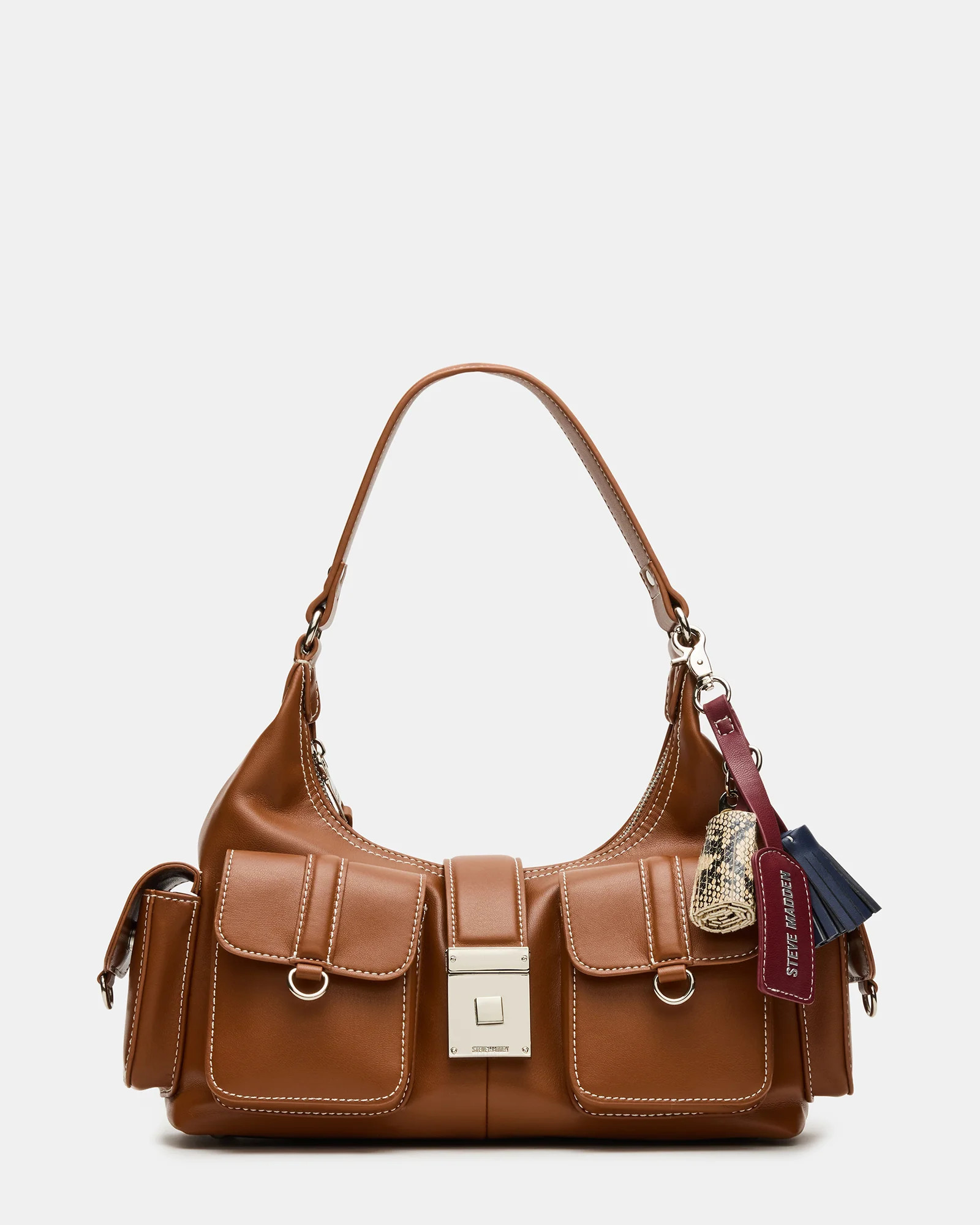 Steve Madden Women's Issac Bag - Cognac - Synthetic | Steve Madden (US)