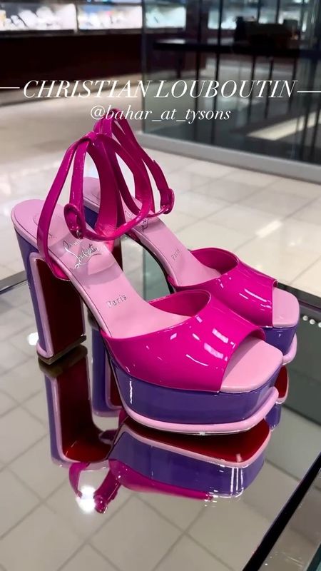 The ultimate Barbie heel! These Amali platform pumps by Louboutin with peep toe design are a splurge! A similar style at a lower price point is linked.

#LTKstyletip #LTKFind #LTKshoecrush