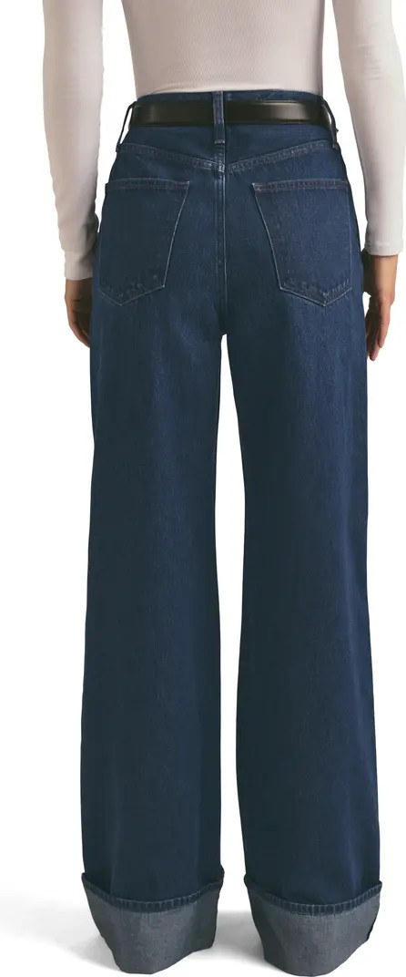 Favorite Daughter The Masha Cuffed High Waist Wide Leg Jeans | Nordstrom | Nordstrom