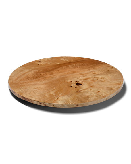 LADORADA Burl Veneer Lazy Susan | Neiman Marcus