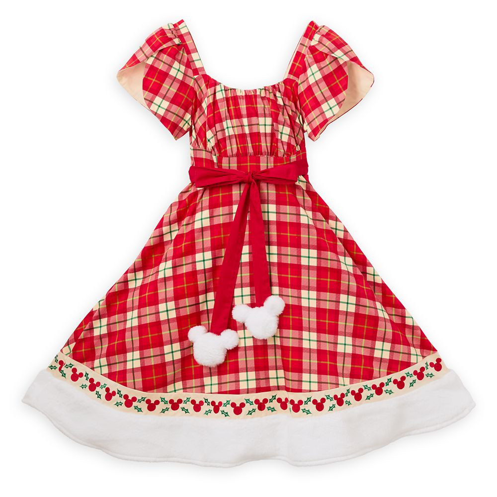 Mickey Mouse Icon Holiday Plaid Dress for Women | Disney Store