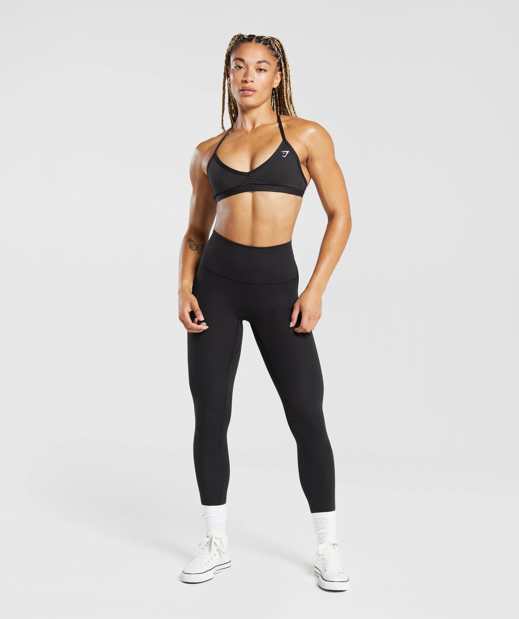 Gymshark Legacy Regular Leggings - Black | Gymshark US