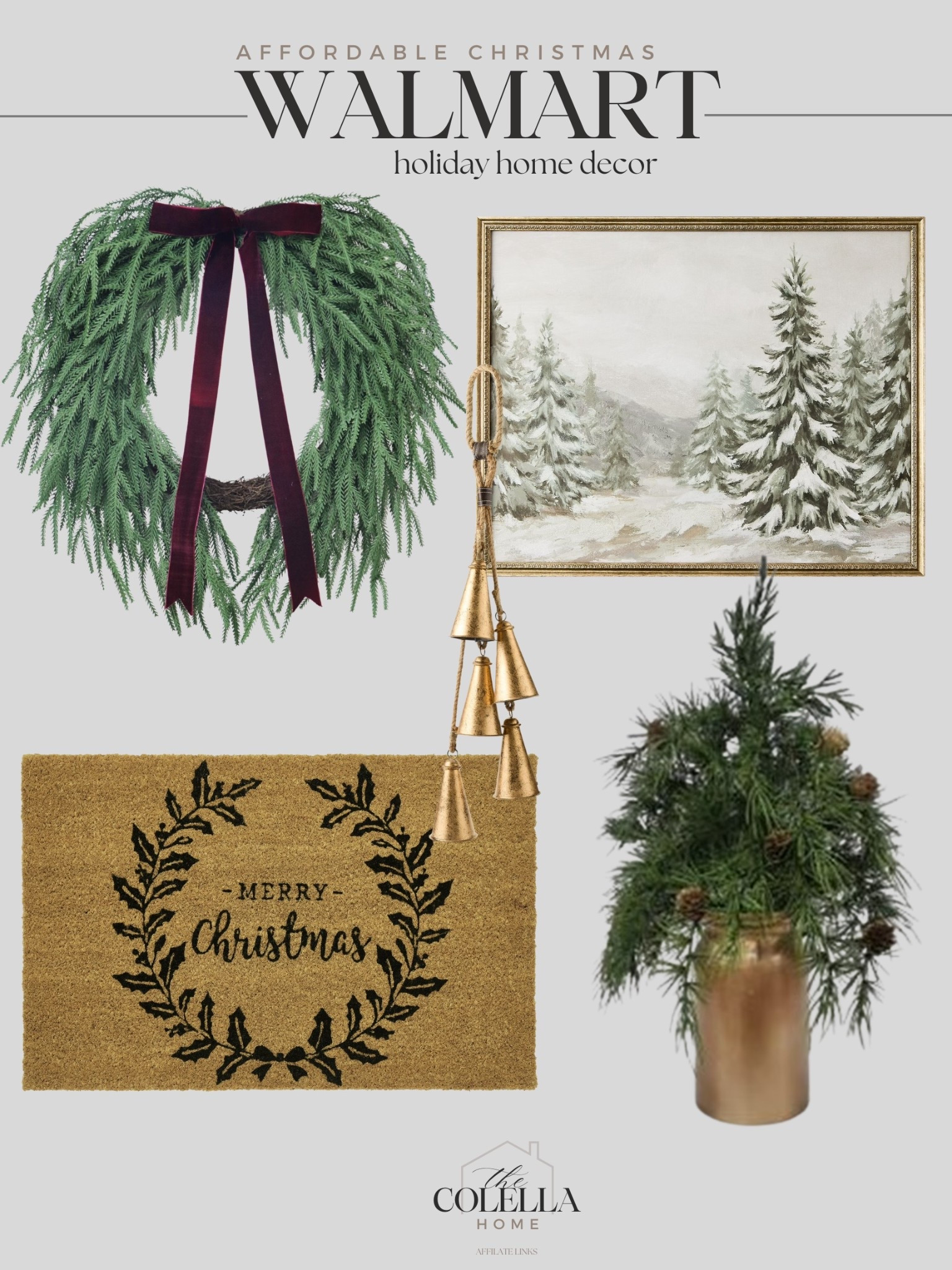 Walmart affordable Christmas decor 

#LTKSeasonal #LTKFindsUnder50 #LTKHome