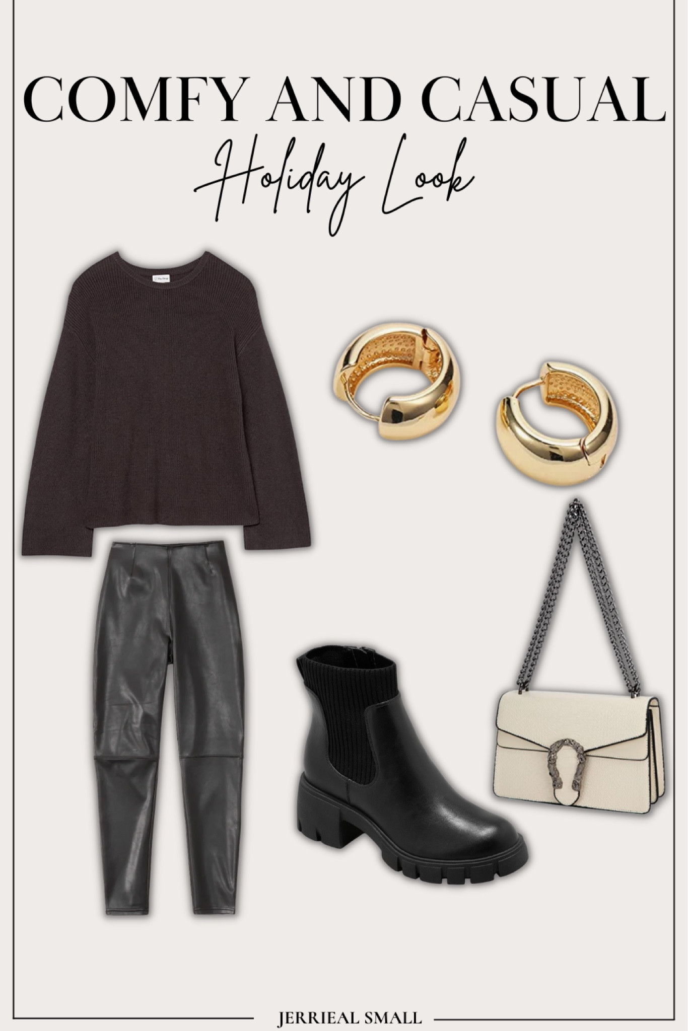 Comfy and Causal Holiday Look 

#LTKSeasonal #LTKHoliday #LTKbeauty