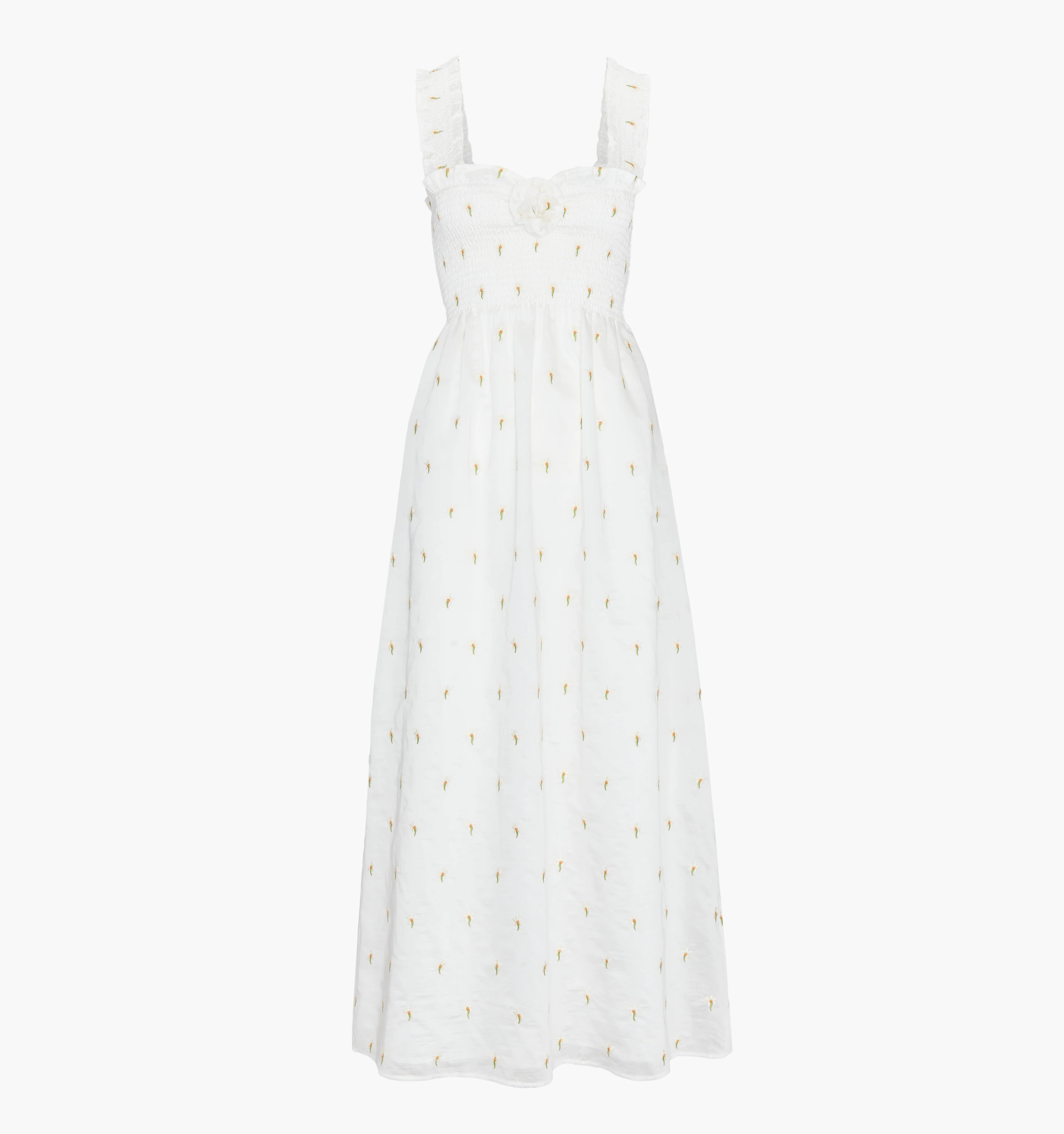 The Rosetta Nap Dress - Daisy Organza Daisy Organza / XXXL | Hill House Home US
