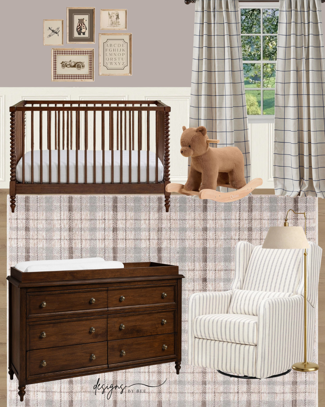 #nurserydesign #babyboynursery #boynursery #nurseryinspo #nurserydecor #traditionalnursery #classicnursery #southernliving #grandmillennialstyle #timelessdesign 

 #LTKmomlife #LTKBaby #LTKKids