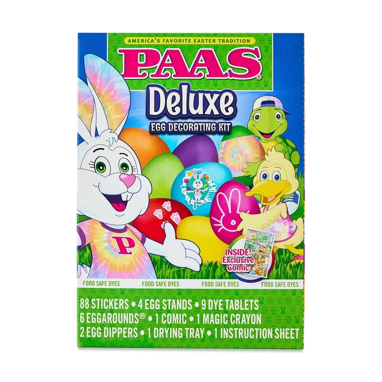 PAAS® Deluxe Easter Egg Decorating and Dye Kit, 1 Each | Walmart (US)