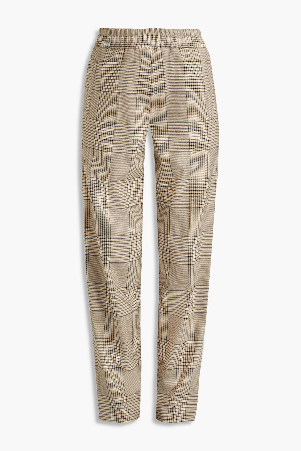 Meg Prince of Wales checked jacquard tapered pants | The Outnet (UK and Europe)