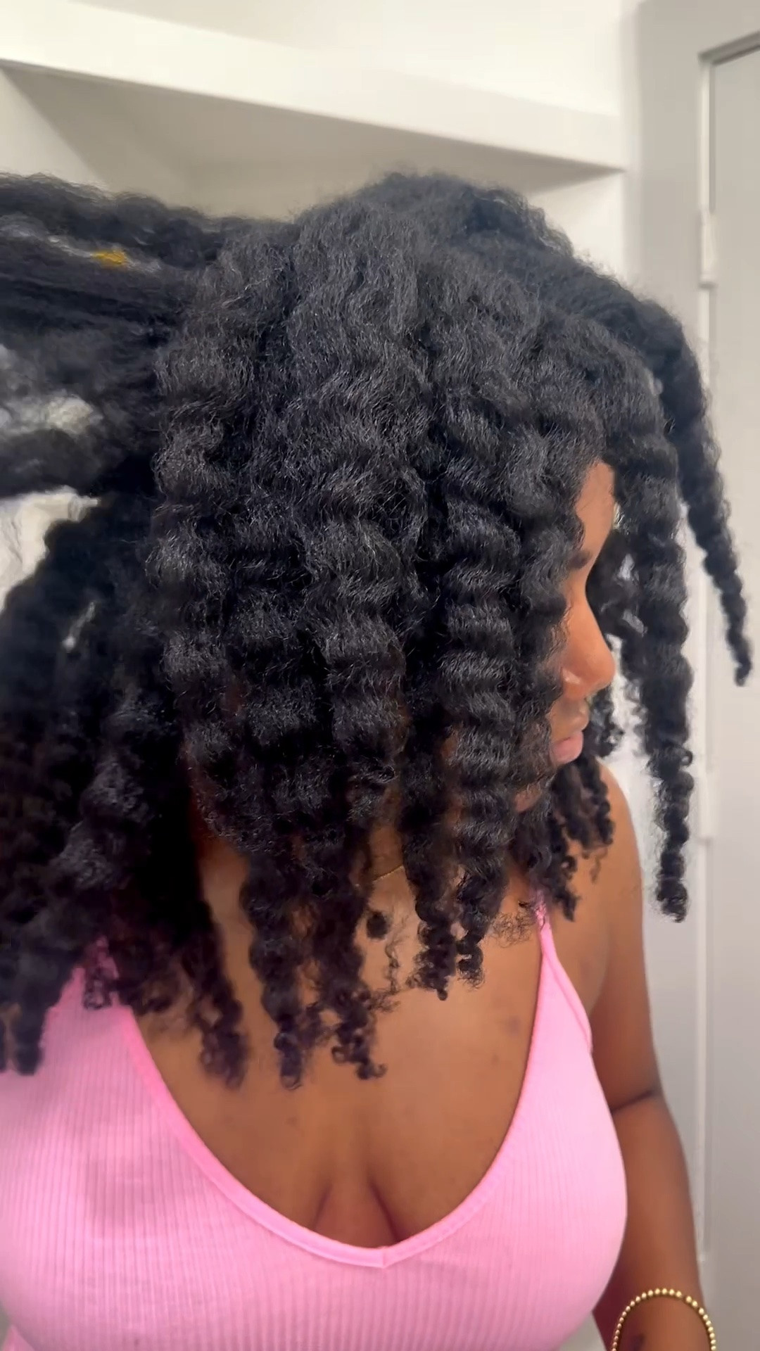 Soft braid out days + feminine energy 🎀🤍
Wearing my favorite light pink sundress, simple gold jewelry & enjoying the SOFTEST braid out ever 😩✨
Slowly becoming her.
#LTKBeauty #LTKStyle #NaturalHair #SoftGirlStyle #FeminineStyle #BlackGirlLuxury #BraidOut #SoftLife

#LTKgrwm #LTKvlog #LTKselfcare