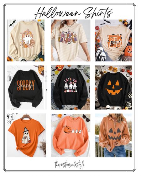 Adorable Halloween shirts $20 and under! 🎃👻

Fall fashion || Fall sweatshirt || Pumpkin || Ghosts || Boutique || Shein || College || Teen fashion

#LTKsalealert #LTKSeasonal #LTKover40