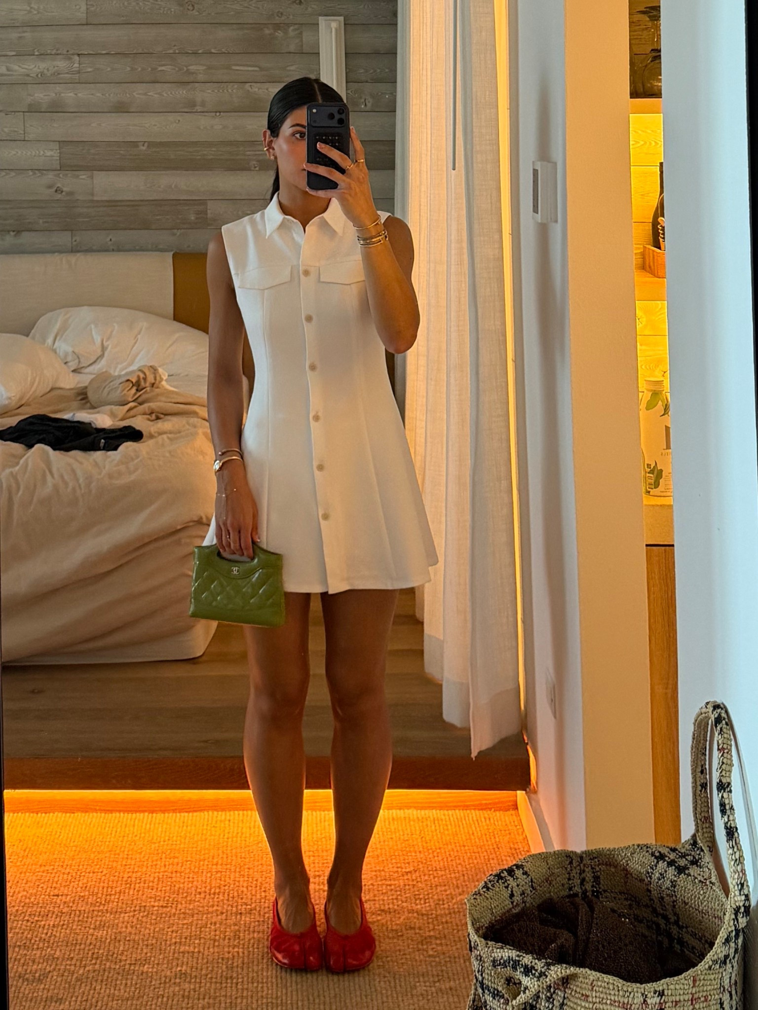 Dress - small
Shoes - 41