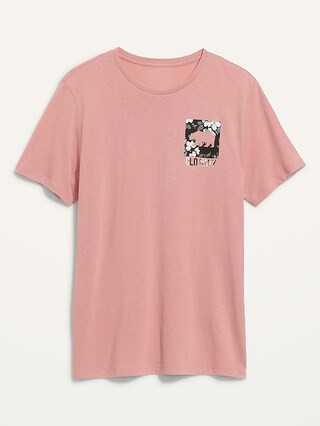 Soft-Washed Logo-Graphic T-Shirt for Men | Old Navy (US)