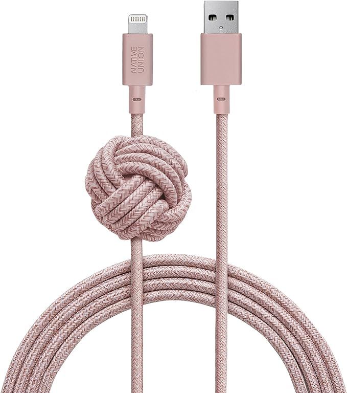 Native Union Night Cable - 10ft Ultra-Strong Reinforced [MFi Certified] Durable Lightning to USB ... | Amazon (US)