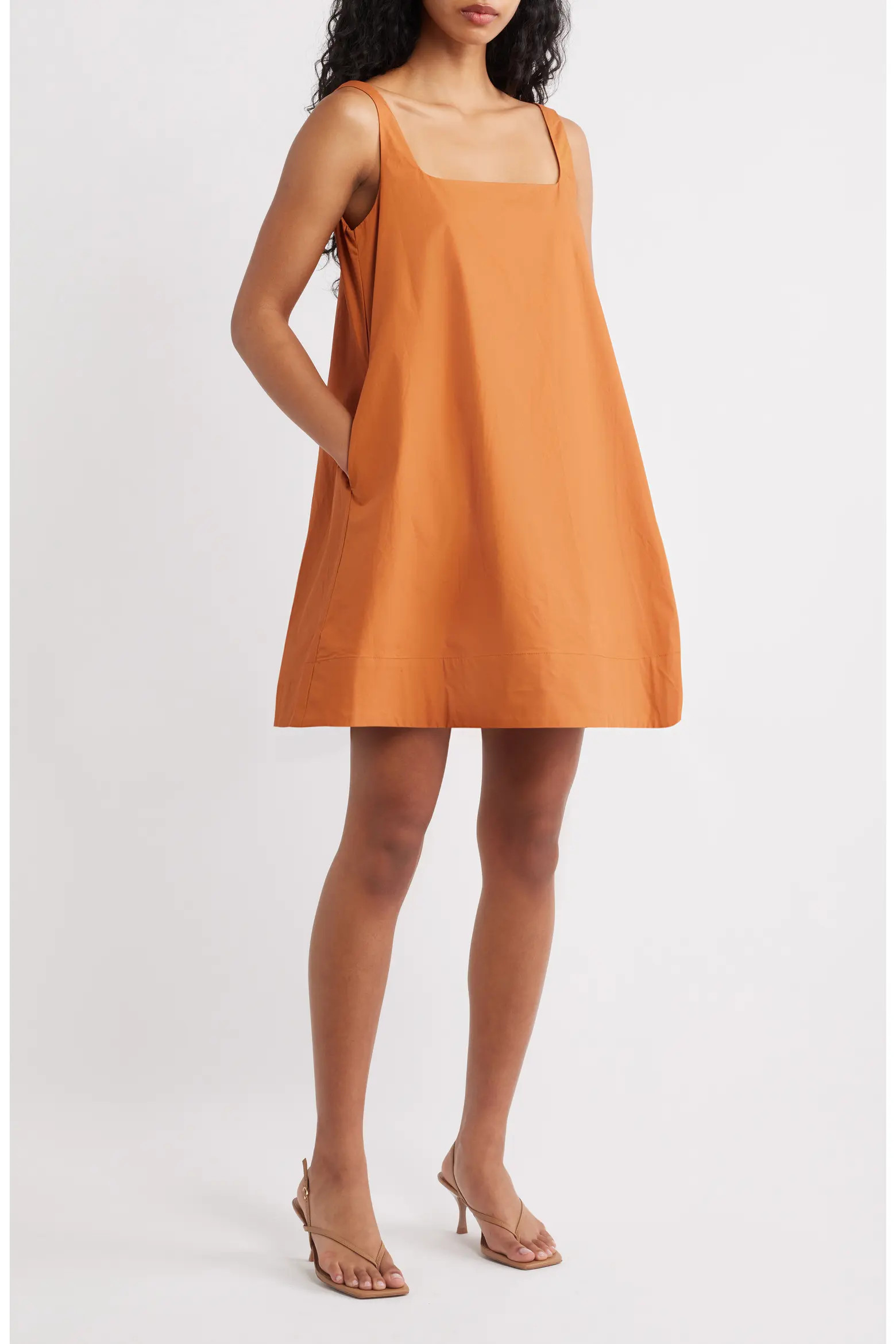 Kora Trapeze Cotton Minidress (Women) | Nordstrom | Nordstrom