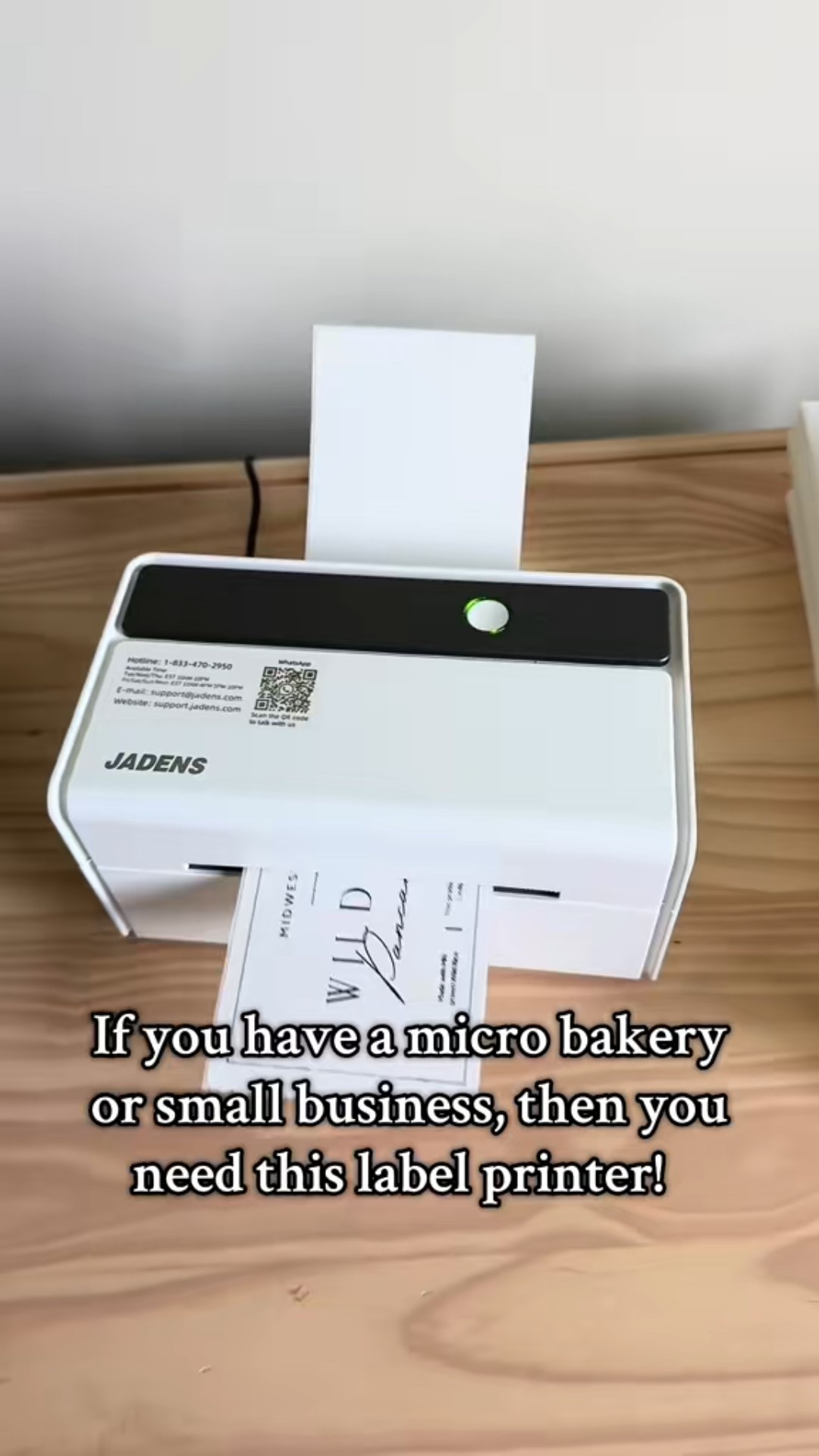 Micro bakery or small business must have! This thermal label printer is so convenient and easy to use!

#LTKHome