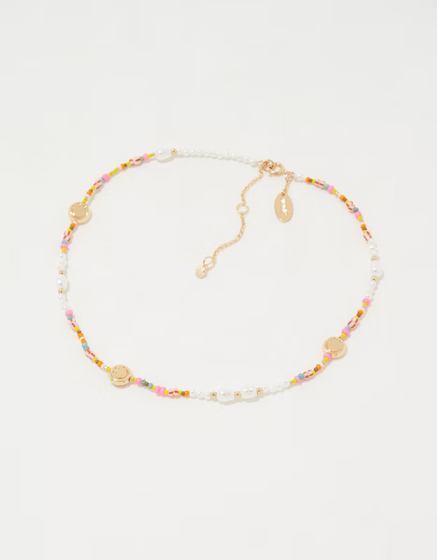 Aerie Smiley Necklace | Aerie
