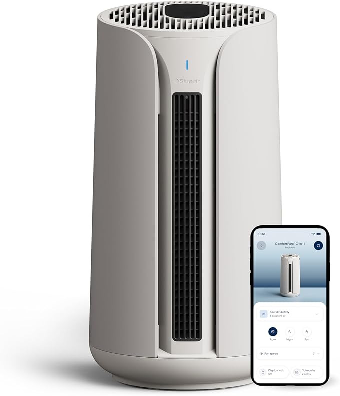 BLUEAIR ComfortPure Most Powerful 3-in-1 Air Purifier: Cooling, Heating, Purifying –HEPASilent ... | Amazon (US)