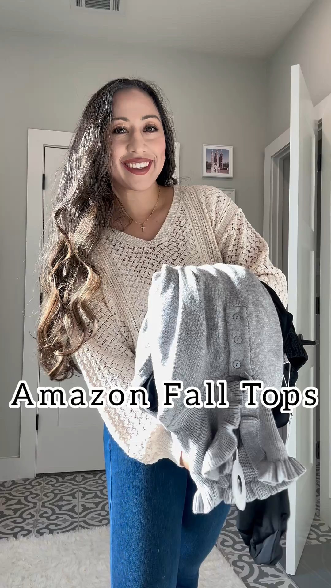 Cute Amazon fall top sweaters! Love these for fall and winter! Comfy and chic and feminine tops! 

#LTKSeasonal #LTKSaleAlert #LTKFindsUnder50