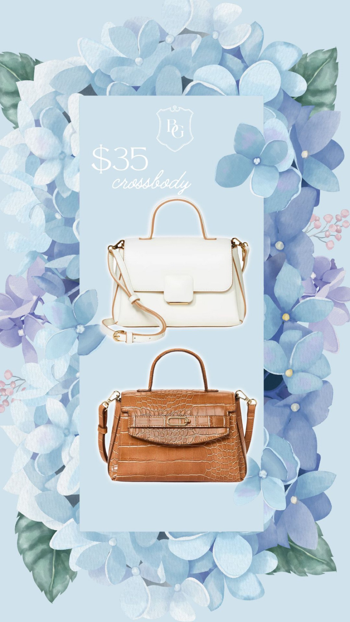 Crossbody 
Small satchel 


#LTKSeasonal #LTKStyleTip #LTKFindsUnder50