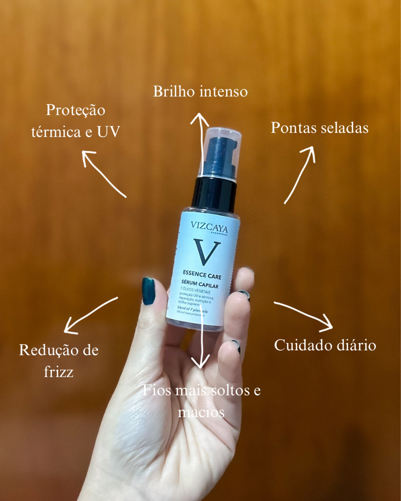 Escolhido para ir dormir hoje! 💤 Esse Sérum da Vizcaya deixa o cabelo extremamente brilhoso, macio e cheiroso ✨🤍 Ah e não pesa no cabelo! 

#LTKbeauty #LTKbrasil