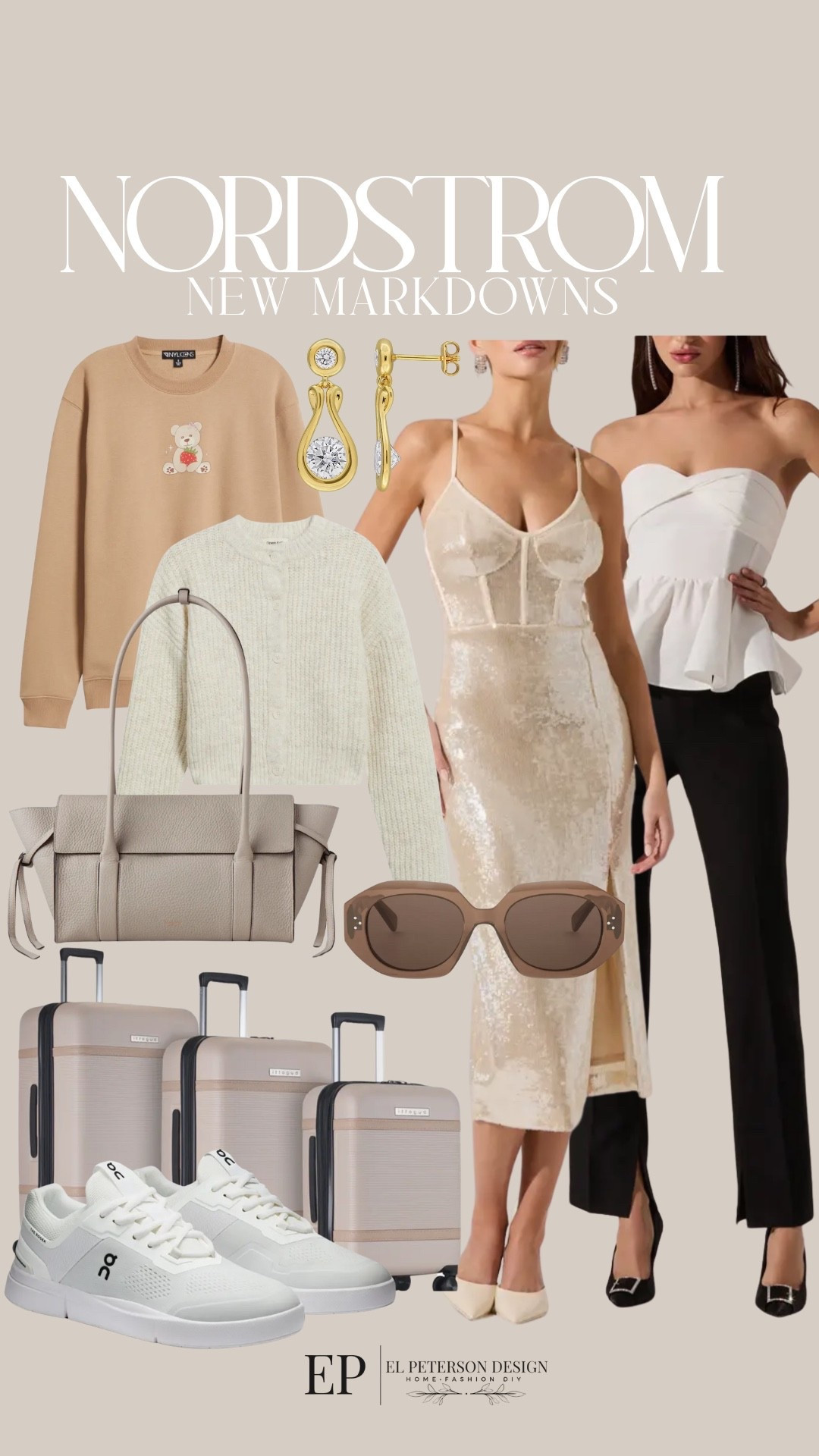 Nordstrom
New Markdowns 
Top
Dress
Sweater
Sunglasses 
Luggages
Purse
Sneakers
Earrings 

#LTKSaleAlert
